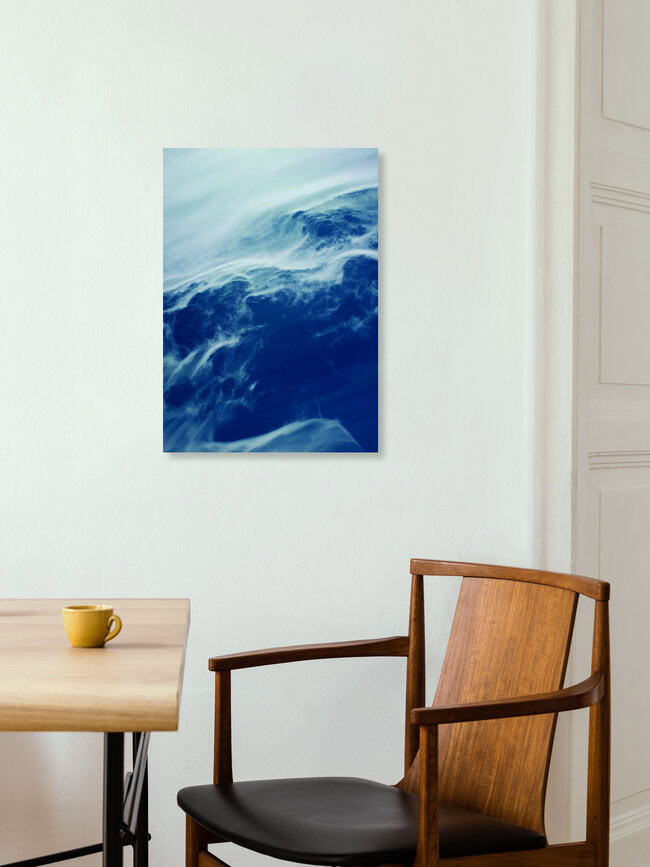 Floating in Space - Classic Blue, Germany – wall art by Studio Na.hili as Poster or Acrylic Glass Print