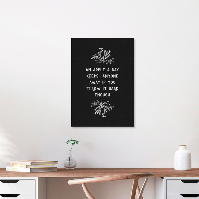 An Apple A Day, United Kingdom – wall art by Orara Studio as Poster or Acrylic Glass Print