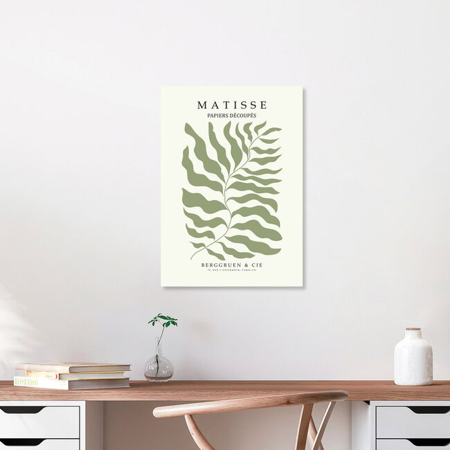 'Henri Matisse - The Cut Outs Print beige-green' – Wall Art by Art Classics as Poster or Acrylic Glass Print