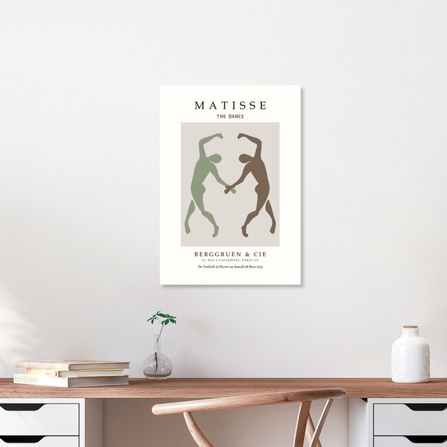 'Matisse - The Dance green-beige' – Wall Art by Art Classics as Poster or Acrylic Glass Print