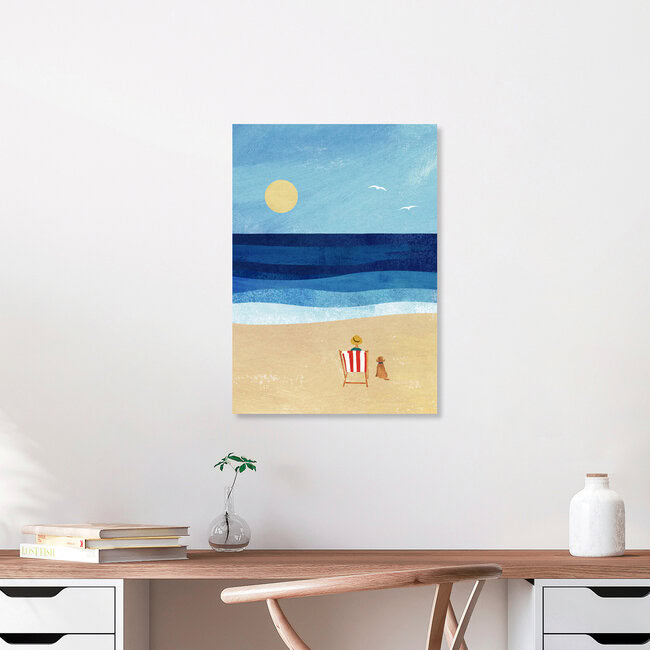 'By the Sea' – Wall Art by Henry Rivers as Poster or Acrylic Glass Print