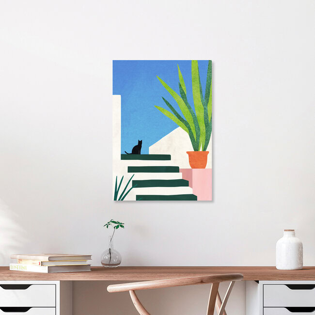 'Cat' – Wall Art by Henry Rivers as Poster or Acrylic Glass Print