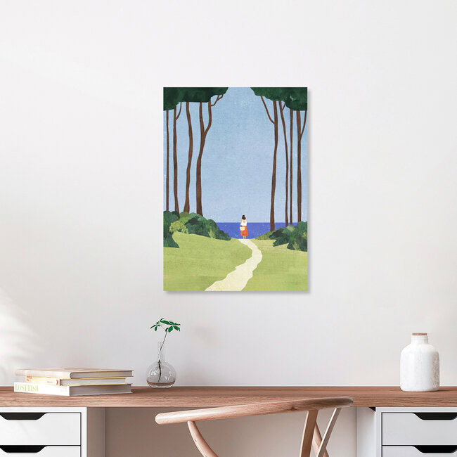 'Day Trip' – Wall Art by Henry Rivers as Poster or Acrylic Glass Print