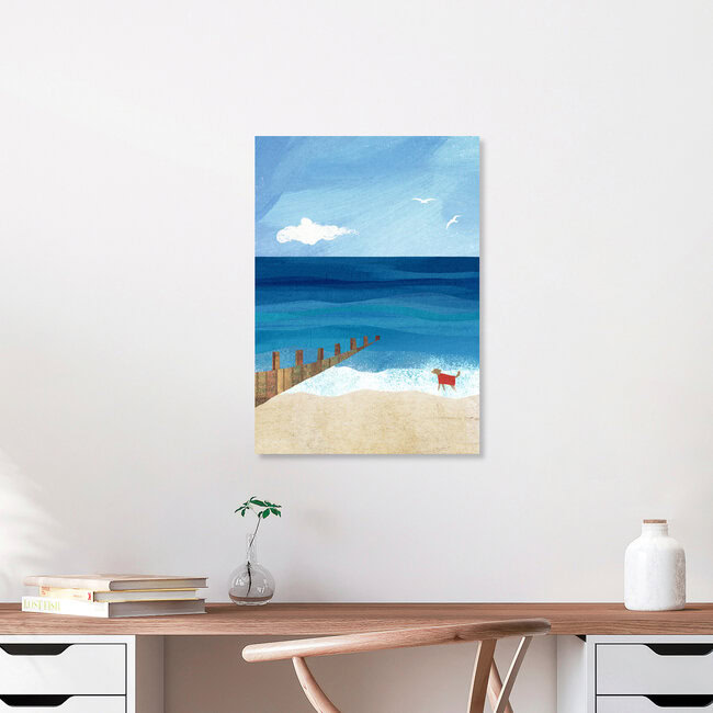 'Dog Walk' – Wall Art by Henry Rivers as Poster or Acrylic Glass Print