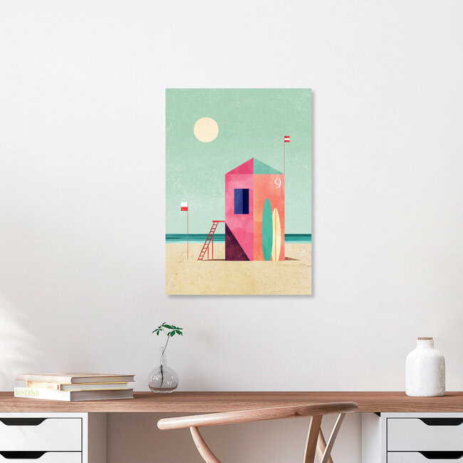 'Liefguard Tower' – Wall Art by Henry Rivers as Poster or Acrylic Glass Print