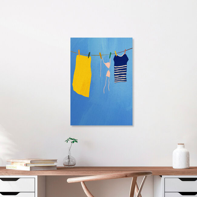 'Laundry' – Wall Art by Henry Rivers as Poster or Acrylic Glass Print