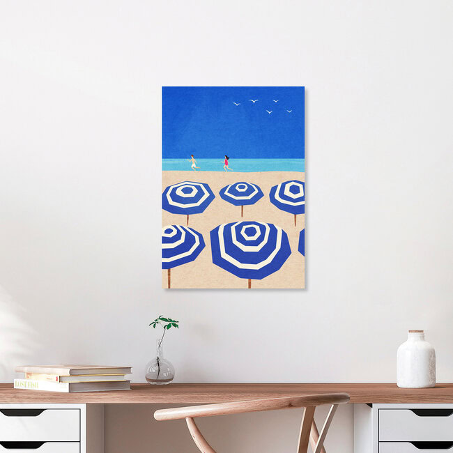'Parasols' – Wall Art by Henry Rivers as Poster or Acrylic Glass Print