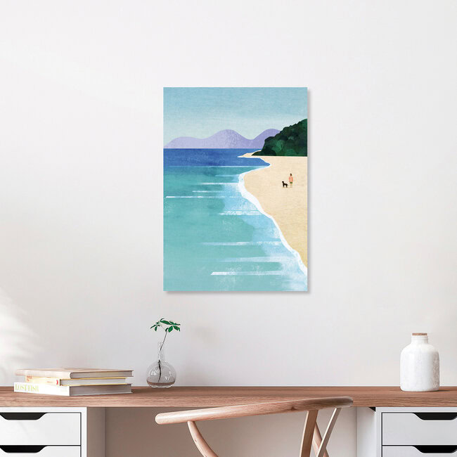 'Beach Girl III' – Wall Art by Henry Rivers as Poster or Acrylic Glass Print