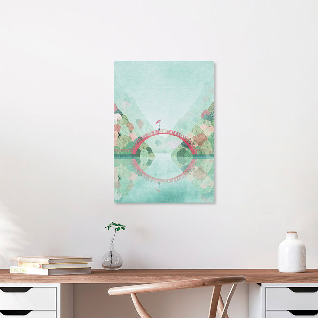 Wandbild 'Japan im Herbst' – Kunst von Henry Rivers als Poster oder Acrylglasbild