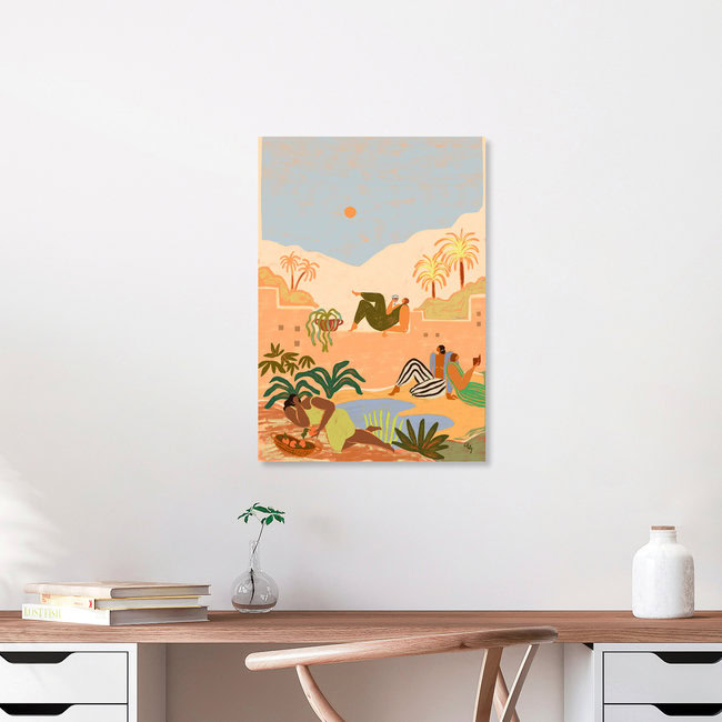 Wandbild 'Forever Holiday' – Kunst von Arty Guava als Poster oder Acrylglasbild