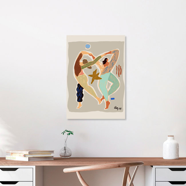 Wandbild 'Infinte Dance' – Kunst von Arty Guava als Poster oder Acrylglasbild