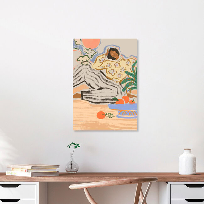 Wandbild 'Lazy Days' – Kunst von Arty Guava als Poster oder Acrylglasbild