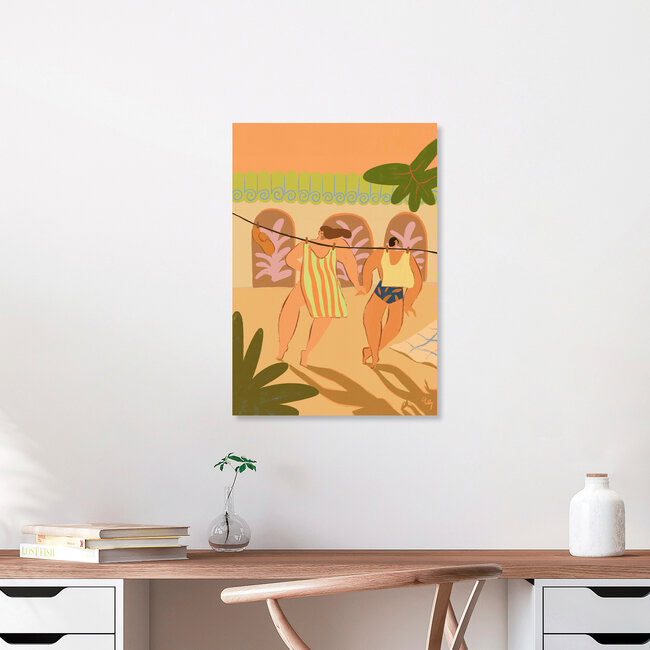 Wandbild 'Laundry Days' – Kunst von Arty Guava als Poster oder Acrylglasbild