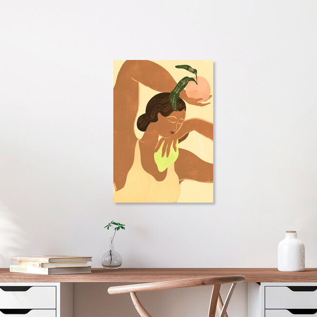 Wandbild 'Lemon and Apple' – Kunst von Arty Guava als Poster oder Acrylglasbild
