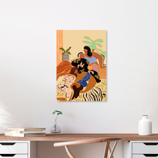 Wandbild 'Cozy Wosy' – Kunst von Arty Guava als Poster oder Acrylglasbild