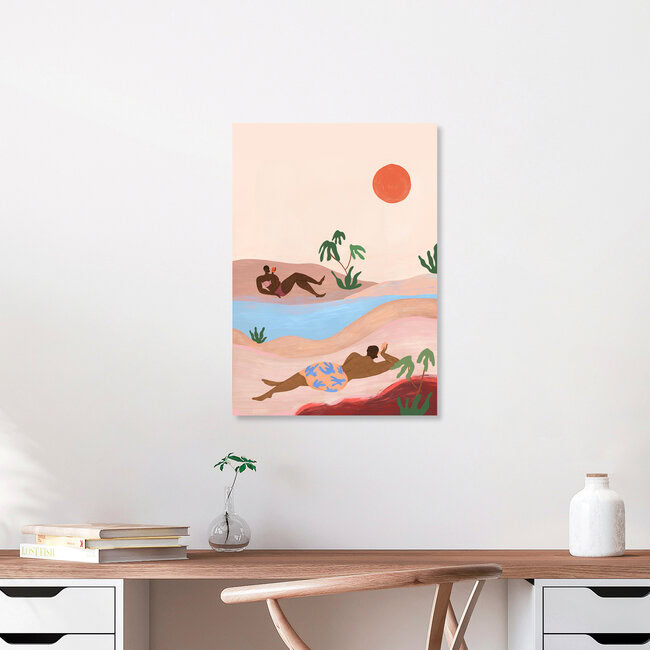 Wandbild 'Beach Please' – Kunst von Arty Guava als Poster oder Acrylglasbild