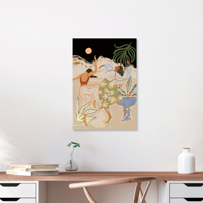 Wandbild 'Moonlight Dance' – Kunst von Arty Guava als Poster oder Acrylglasbild