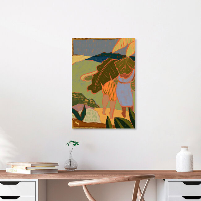 Wandbild 'Rain in May' – Kunst von Arty Guava als Poster oder Acrylglasbild