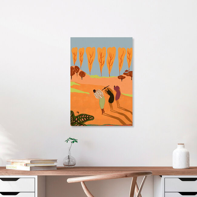 Wandbild 'Power of the three' – Kunst von Arty Guava als Poster oder Acrylglasbild
