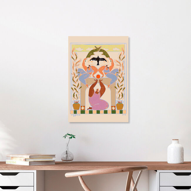 Wandbild 'Taking Flight' – Kunst von Arty Guava als Poster oder Acrylglasbild