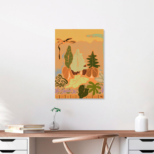 Wandbild 'Sway In The Breeze' – Kunst von Arty Guava als Poster oder Acrylglasbild