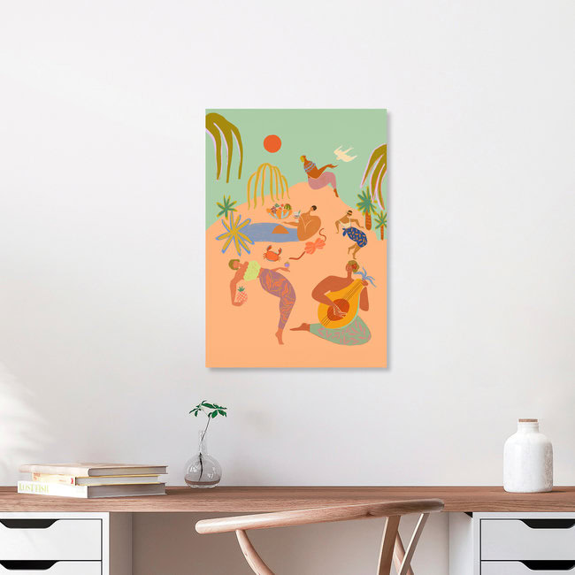 Wandbild 'Vacation' – Kunst von Arty Guava als Poster oder Acrylglasbild
