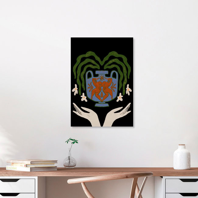 Wandbild 'Vase Harmony' – Kunst von Arty Guava als Poster oder Acrylglasbild