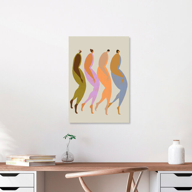Wandbild 'We the Giants' – Kunst von Arty Guava als Poster oder Acrylglasbild
