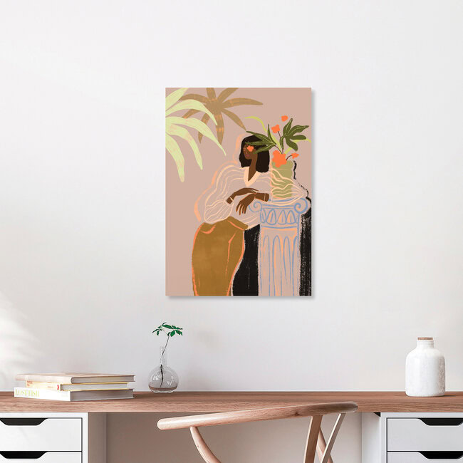 Wandbild 'Waiting' – Kunst von Arty Guava als Poster oder Acrylglasbild