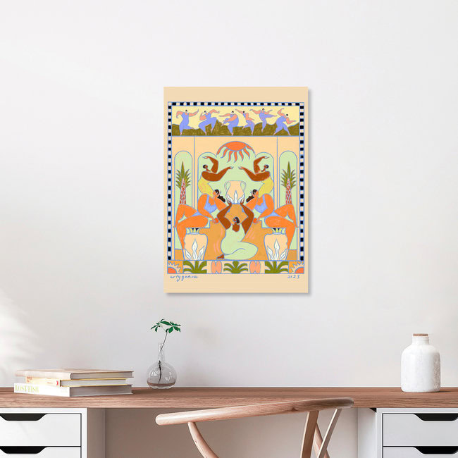 Wandbild 'Rainkeeper' – Kunst von Arty Guava als Poster oder Acrylglasbild