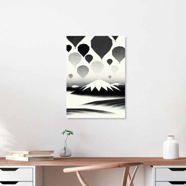 'Morning wind balloons' – Wall Art by Sjoerd Piepenbrink as Poster or Acrylic Glass Print
