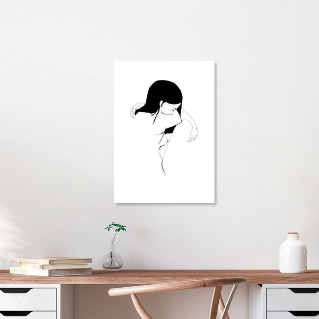 Wandbild 'Naked' – Kunst von Sabrina Ziegenhorn als Poster oder Acrylglasbild