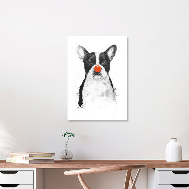 'I'm not your clown' – Wall Art by Balazs Solti as Poster or Acrylic Glass Print