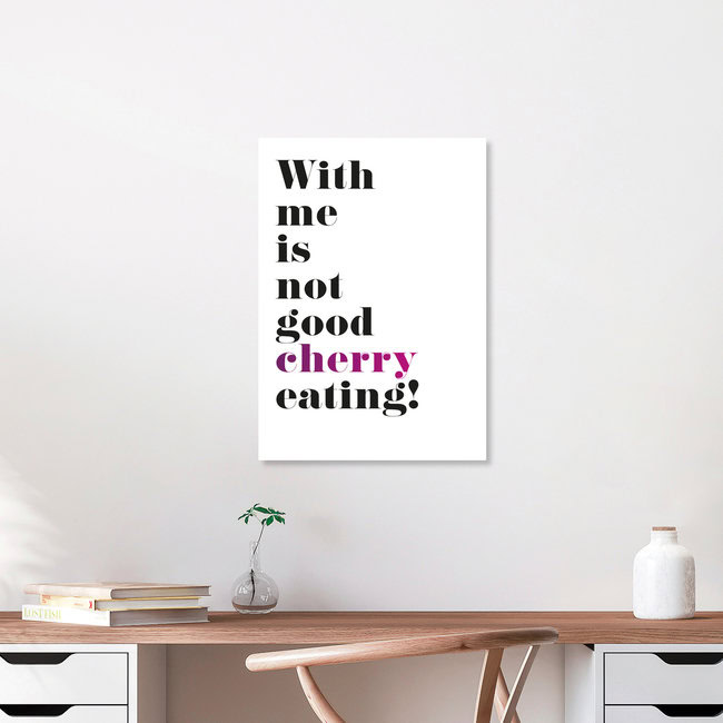 'Cherry' – Wall Art by Christina Ernst as Poster or Acrylic Glass Print