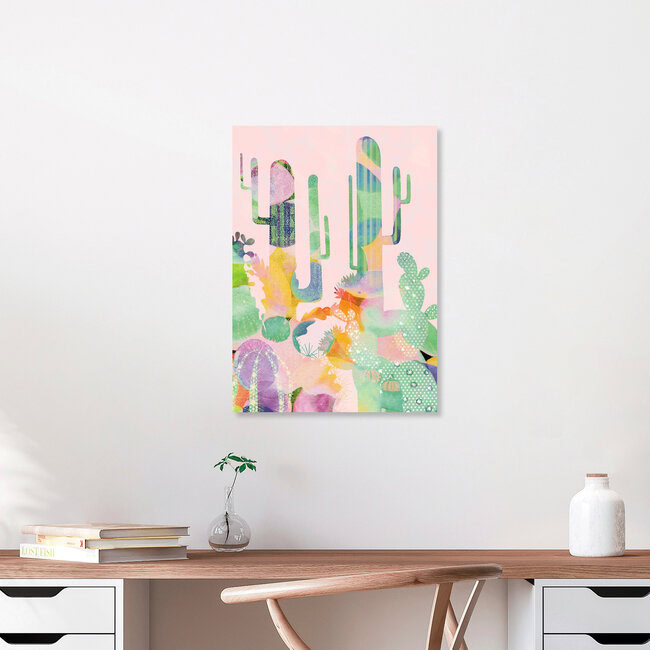 Wandbild 'Cacti or coral?' – Kunst von Katherine Blower als Poster oder Acrylglasbild
