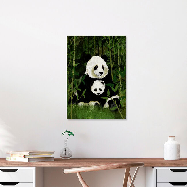 Wandbild 'Panda Bear' – Kunst von Katherine Blower als Poster oder Acrylglasbild