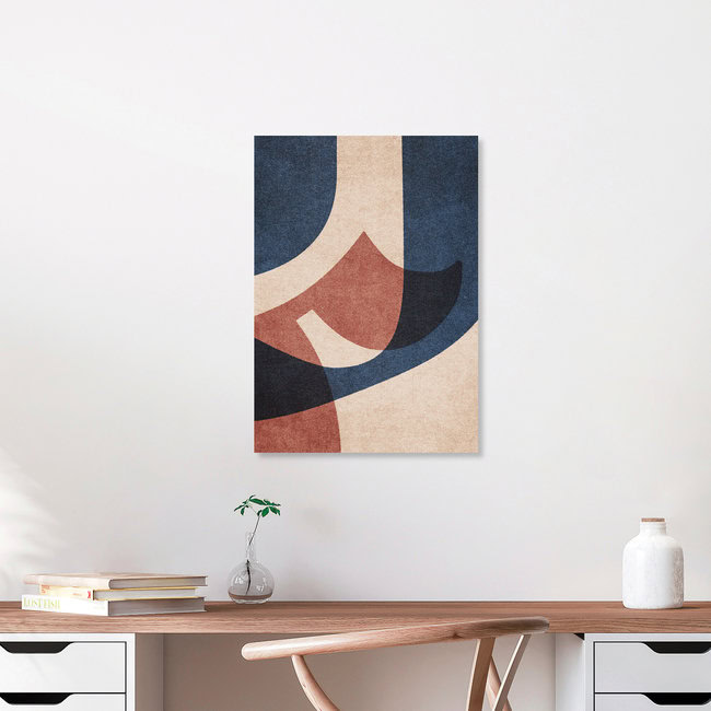 Wandbild 'ABSTRACT ALPHABET Gothic F' – Kunst von Daniel Coulmann als Poster oder Acrylglasbild