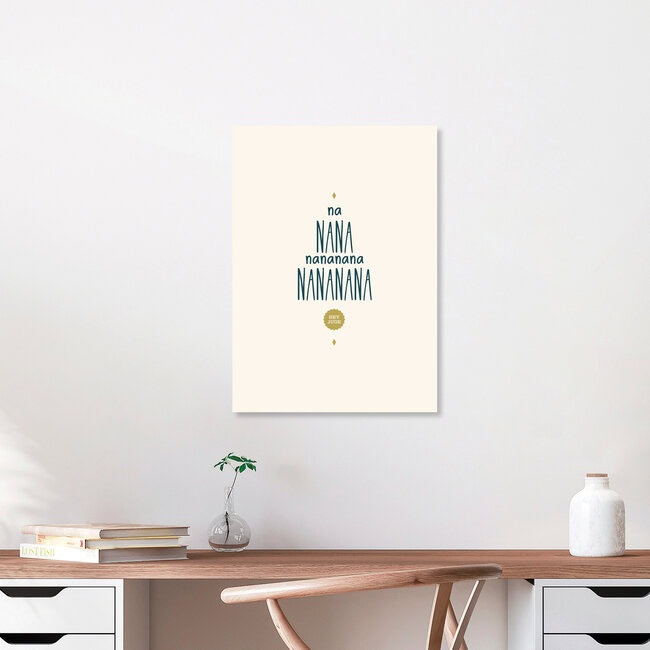 Wandbild 'Hey Jude' – Kunst von Rahma Projekt als Poster oder Acrylglasbild