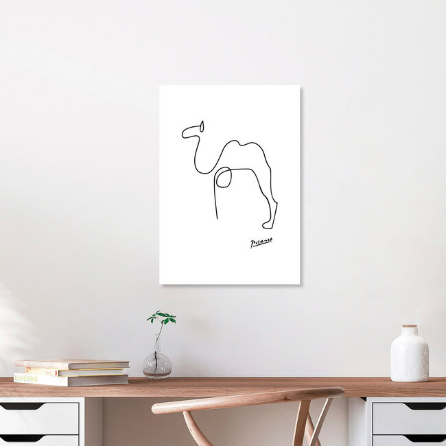 'Picasso - Camel b/w' – Wall Art by Art Classics as Poster or Acrylic Glass Print