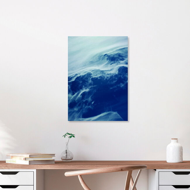 Floating in Space - Classic Blue, Germany – wall art by Studio Na.hili as Poster or Acrylic Glass Print