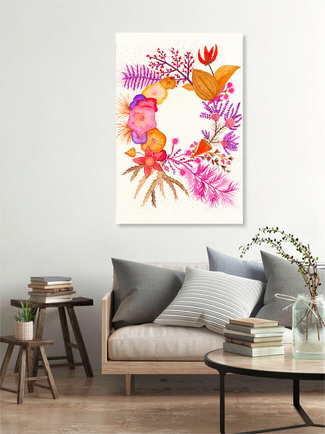Wandbild 'Autumn crocus' – Kunst von Un-typisch Verena Selbach als Poster oder Acrylglasbild