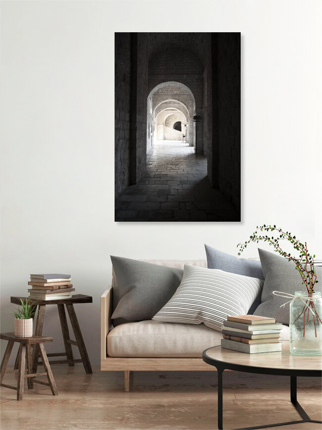 THE WHISPER of architecture and centuries, Croatia – wall art by Studio Na.hili as Poster or Acrylic Glass Print