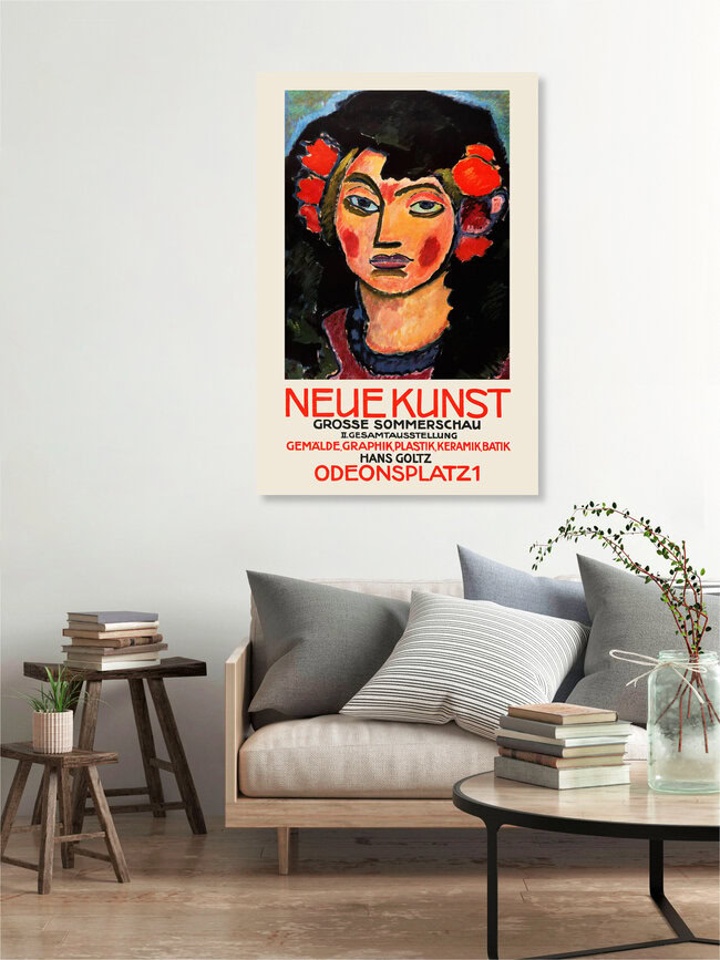 Wandbild 'Alexej von Jawlensky: Neue Kunst' – Kunst von Art Classics als Poster oder Acrylglasbild