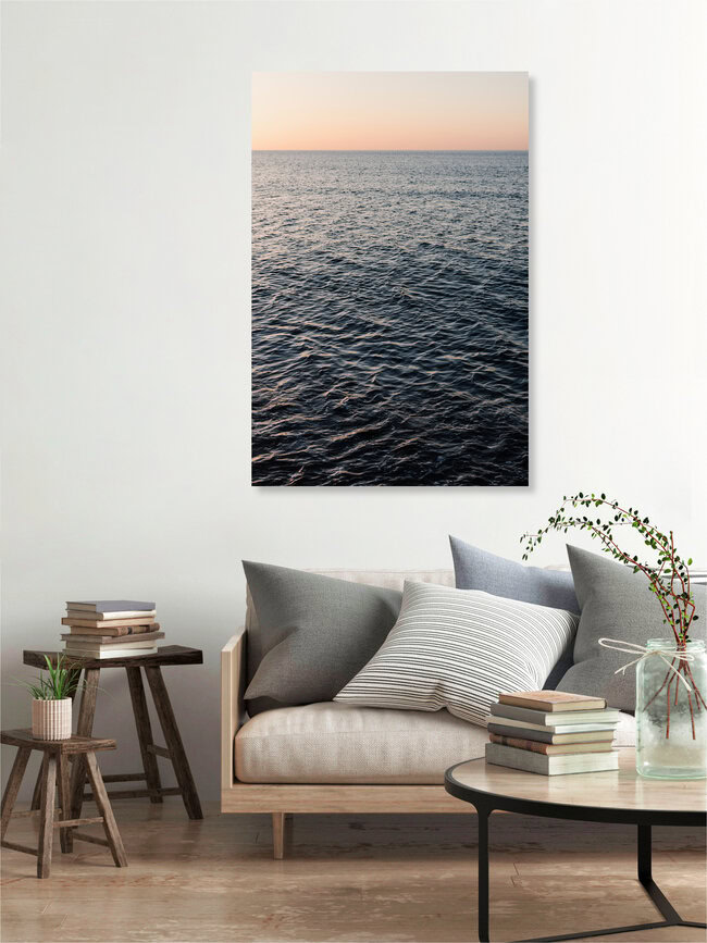 Sunset from Sicily, Italy – wall art by Photolovers . as Poster or Acrylic Glass Print