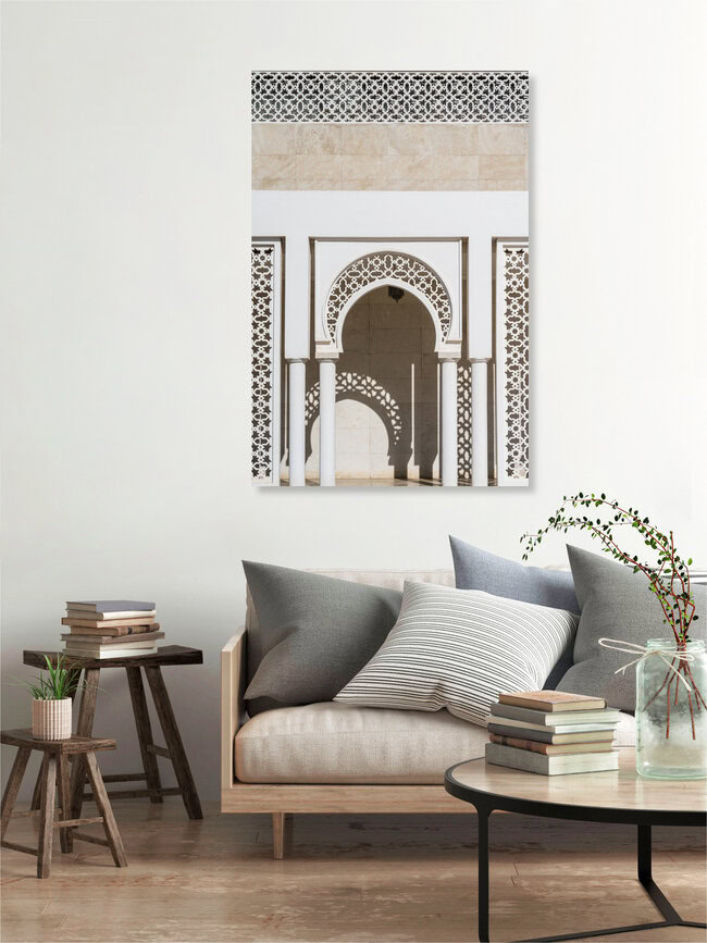 Arabian architecture in Morocco, Morocco – wall art by Photolovers . as Poster or Acrylic Glass Print