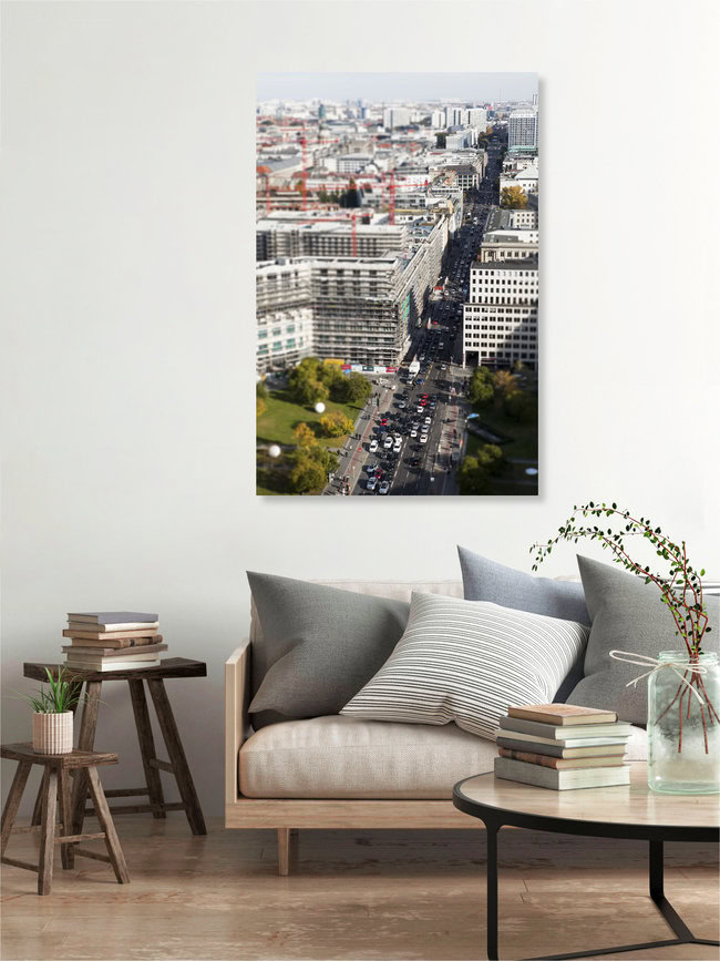 Little Berlin Photos of Berlin from above, Deutschland – Fotokunst von Yehuda Swed als Poster oder Acrylglasbild