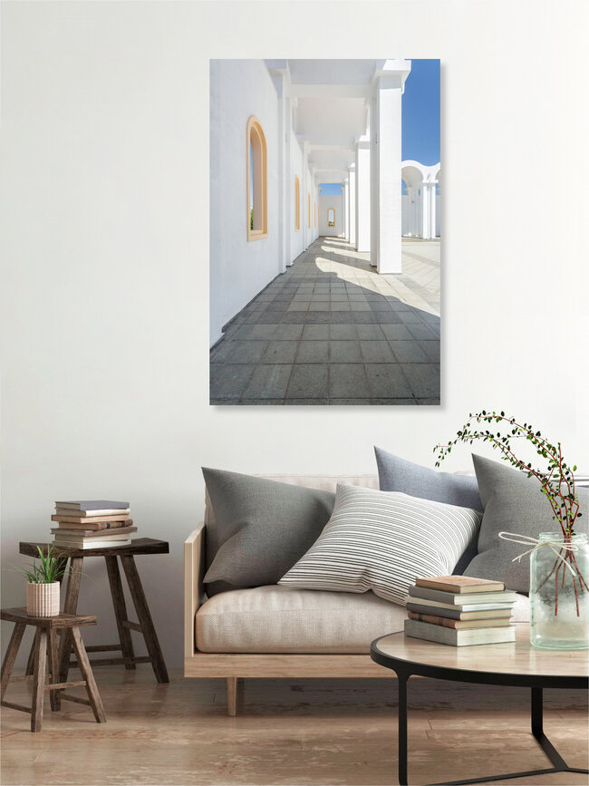 Nur-Astana-Moschee, Kazakhstan – Fotokunst von Waldemar Merger als Poster oder Acrylglasbild