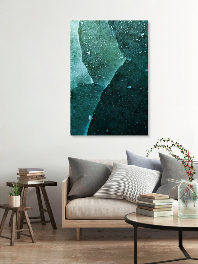 Ice Art #96, Norwegen – Fotokunst von Sebastian Worm als Poster oder Acrylglasbild