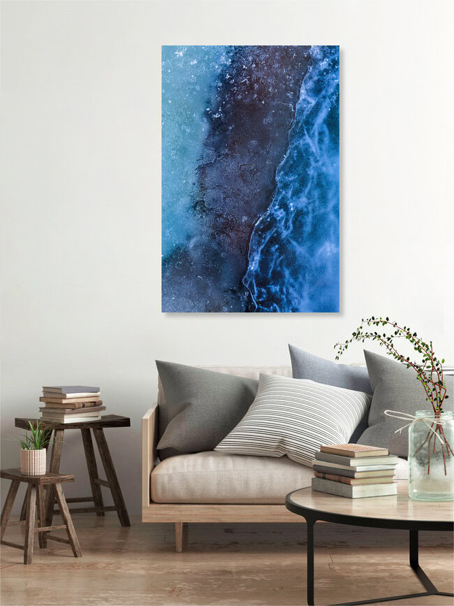 Ice Art #214, Norwegen – Fotokunst von Sebastian Worm als Poster oder Acrylglasbild