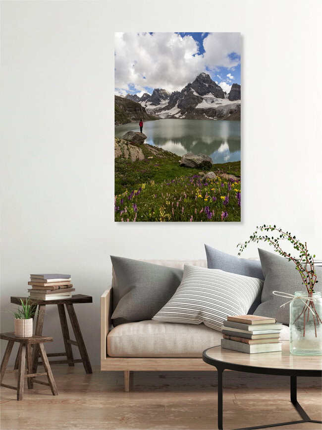 Breathing in Heaven, Pakistan – wall art by Sher Ali as Poster or Acrylic Glass Print